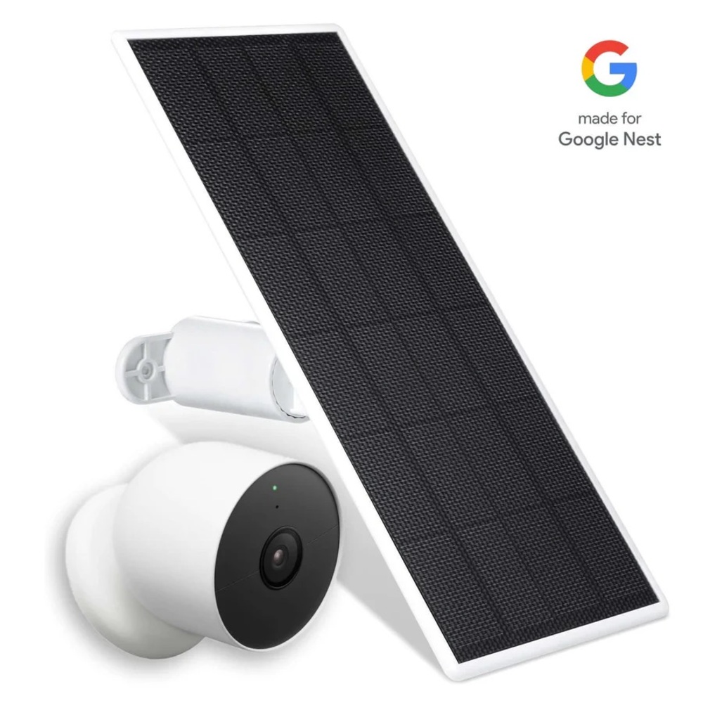 Wasserstein Solar Panel for Google Nest Camera